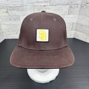 San Diego Padres‎ MLB Fan Favorite Team Hat Adjustable Fit Gold/Brown